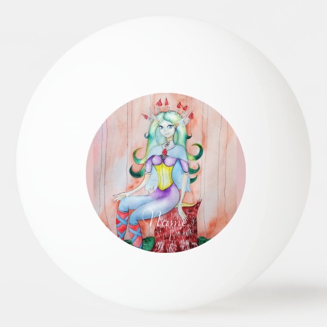 Balle De Ping Pong Pixie Imaginaire Fairy Thunder_Cove (Devant)