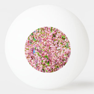 Balle De Ping Pong Plum à fleurs