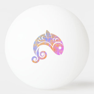 Balle De Ping Pong poisson arc-en-ciel