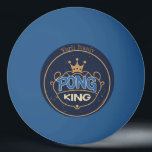 Balle De Ping Pong Pong King bleu<br><div class="desc">Pong personnalisées King Blue Ping Pong</div>