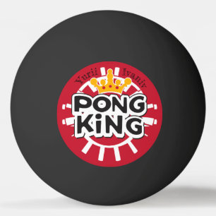 Balle De Ping Pong Pong King Red