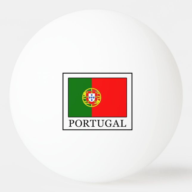 Balle De Ping Pong Portugal (Devant)