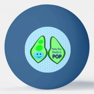 Balle De Ping Pong Prêt pour la pop Baby Boy Pea Blue