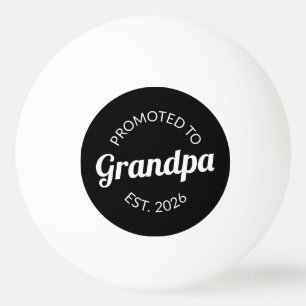 Balle De Ping Pong Promu À Grand-Père Est. 2026 I