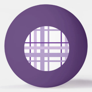 Balle De Ping Pong Purple Striped Pattern 