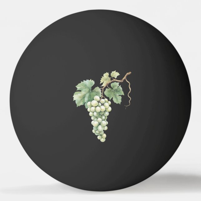 Balle De Ping Pong Raisins verts Oranges Fruit  (Devant)