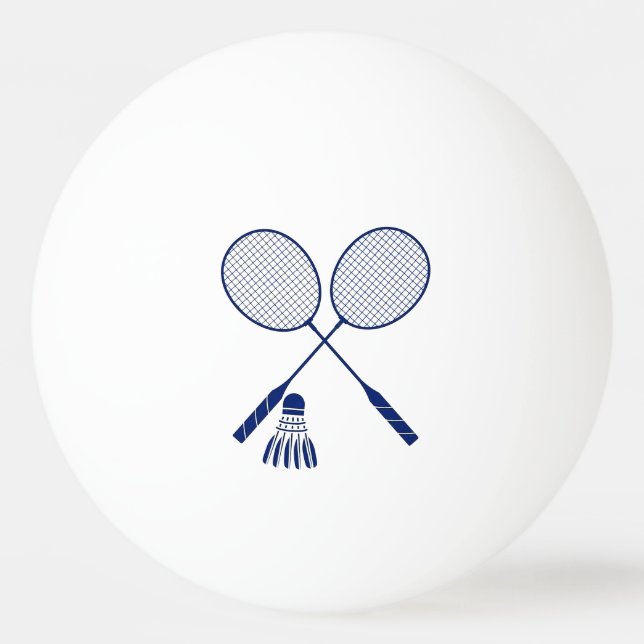 Balle De Ping Pong Raquettes de badminton minimes Shuttlecock Birdie  (Devant)