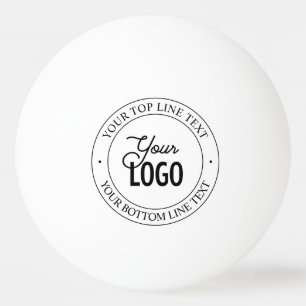 Balle De Ping Pong Remplacement de logo facile et texte personnalisab