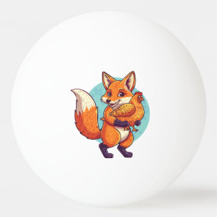 Balle De Ping Pong Renard roux