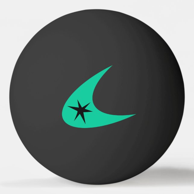Balle De Ping Pong Retro Boomerang (Devant)
