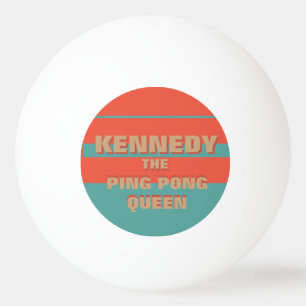 Balle De Ping Pong Retro partie moderne style personnalisé