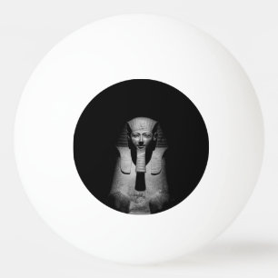Balle De Ping Pong Roi pharaon noir et blanc