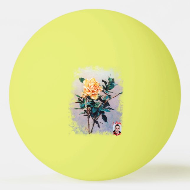Balle De Ping Pong Rosa/Rose (Devant)