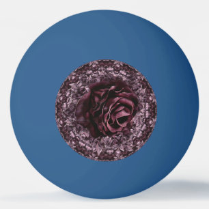 Balle De Ping Pong Rose Mandala