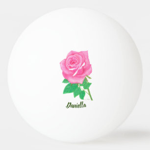 Balle De Ping Pong Rose rose