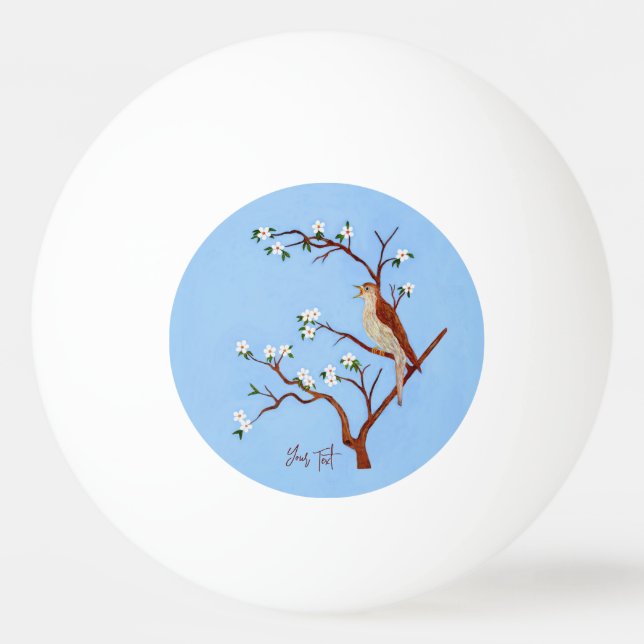 Balle De Ping Pong Rossignol (Devant)