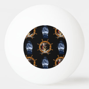 Balle De Ping Pong Roue de pirate de jolly roger