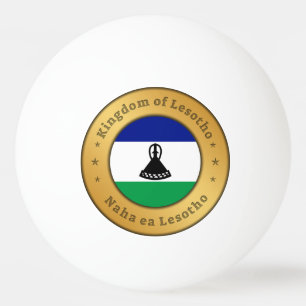 Balle De Ping Pong Royaume du Lesotho