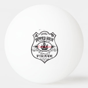 Balle De Ping Pong Rum épicé Pirate Boisson Thunder_Cove