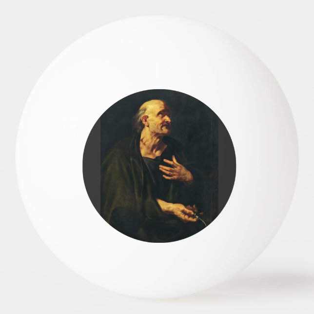 Balle De Ping Pong Saint Bartholomée l'Apôtre par Rubens (Devant)