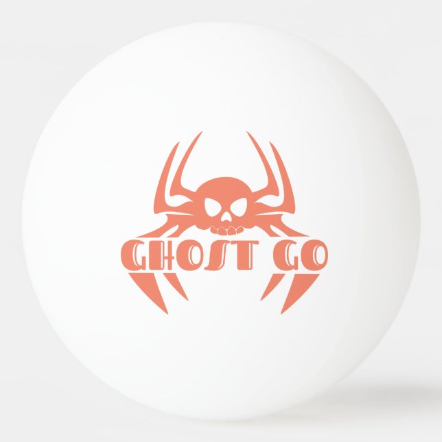 Balle De Ping Pong Saison Éffrayante de Ghost Go (Devant)