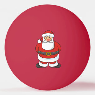 Balle De Ping Pong Santa Claus