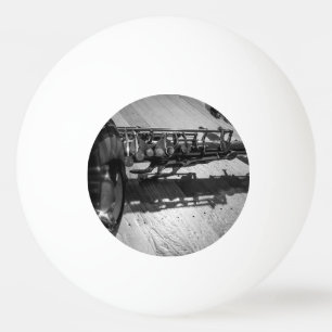 Balle De Ping Pong Saxophone locataire noir et blanc