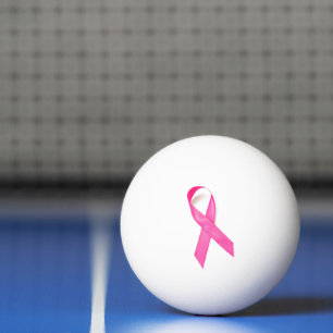 Balle De Ping Pong Sensibilisation au cancer du sein Ruban rose