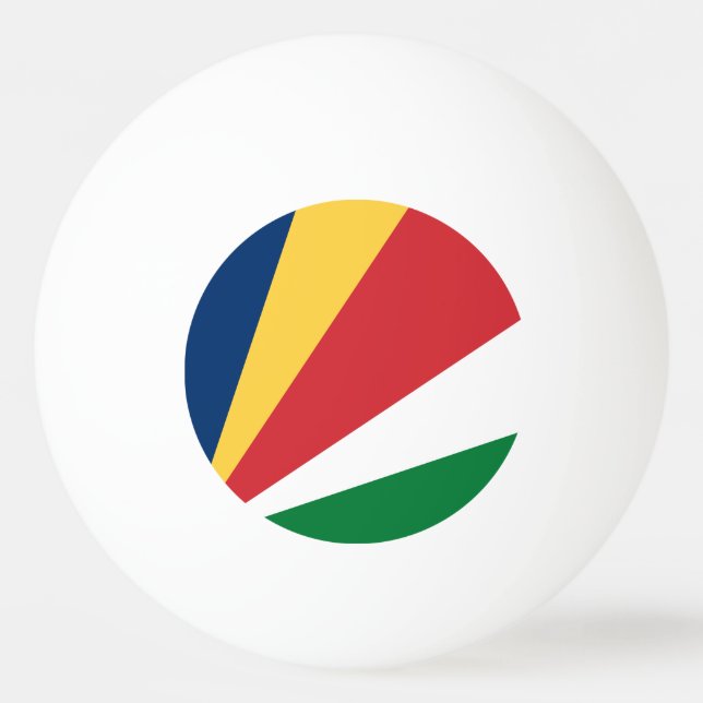 Balle De Ping Pong Seychelles Flag (Devant)