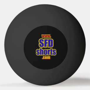 Balle De Ping Pong SFD Pong Ball (noir)