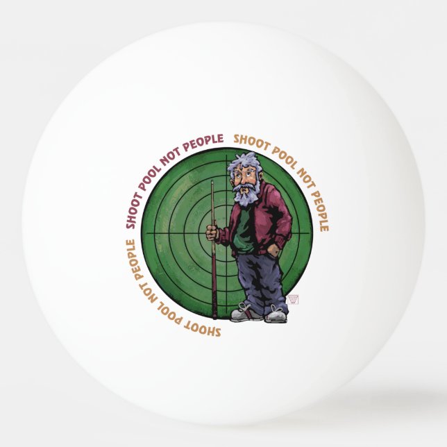 Balle De Ping Pong Shoot pool Not People (Dos)