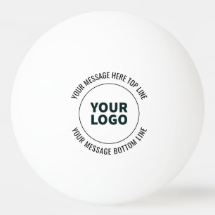 Balle De Ping Pong Simple à remplacer par votre logo ou image