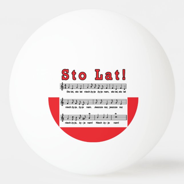 Balle De Ping Pong Sto Lat ! Chanson (Devant)