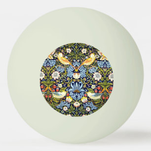 Balle De Ping Pong Strawberry Thief, célèbre motif,