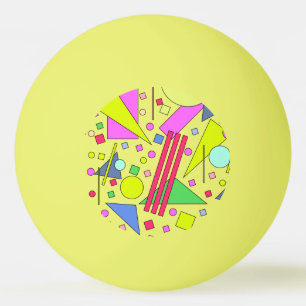 Balle De Ping Pong Style rétro Vintage des années 80 et 90