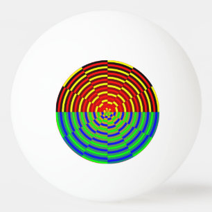 Balle De Ping Pong Sunset numérique par Kenneth Yoncich