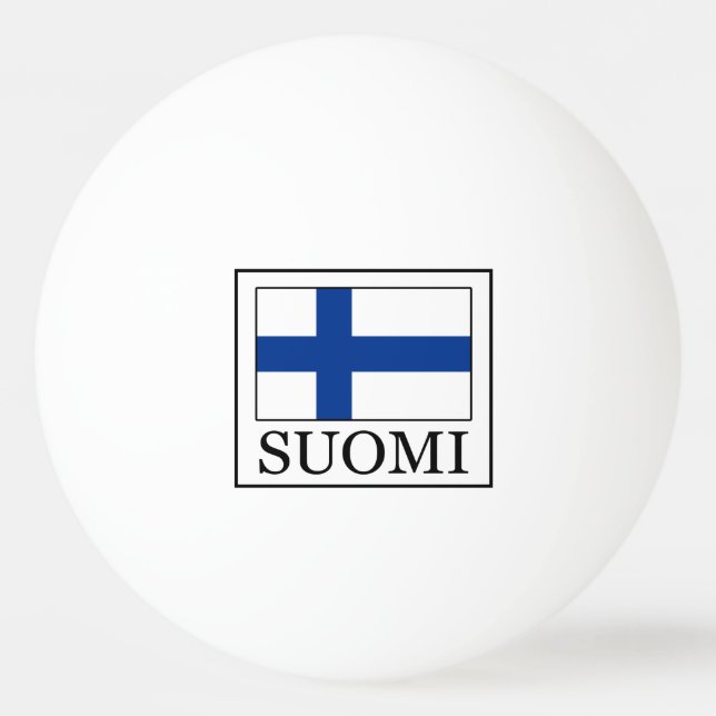Balle De Ping Pong Suomi (Devant)