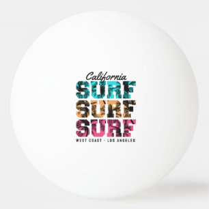 Balle De Ping Pong Surf Dreams : California Sunset Edition