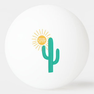Balle De Ping Pong Survivre sur la Sunshine et l'Esprit