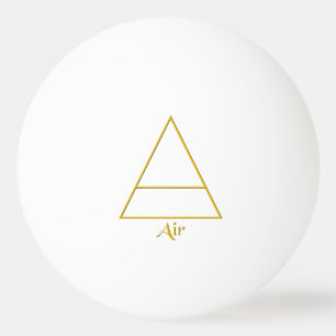 Balle De Ping Pong Symbole d'élément d'air de Falln Pagan