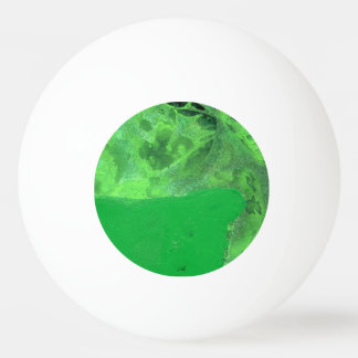 Balle De Ping Pong "Table Rock vert & rouge" Abstrait Ping Pong Ball
