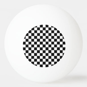 Balle De Ping Pong Tableau de bord classique noir et blanc par STaylo