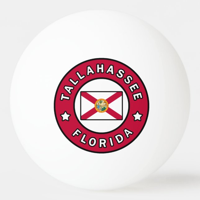 Balle De Ping Pong Tallahassee Floride (Devant)