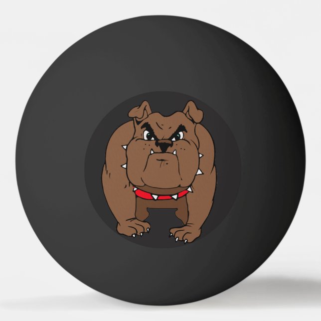 Balle De Ping Pong  Taureau en colère (Devant)