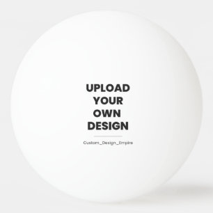 Balle De Ping Pong Téléchargez votre propre design ici Modèle perso
