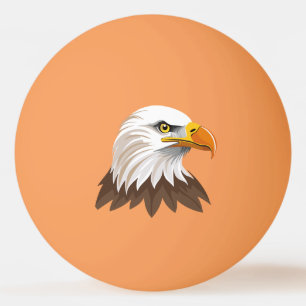Balle De Ping Pong Tête d'aigle américain