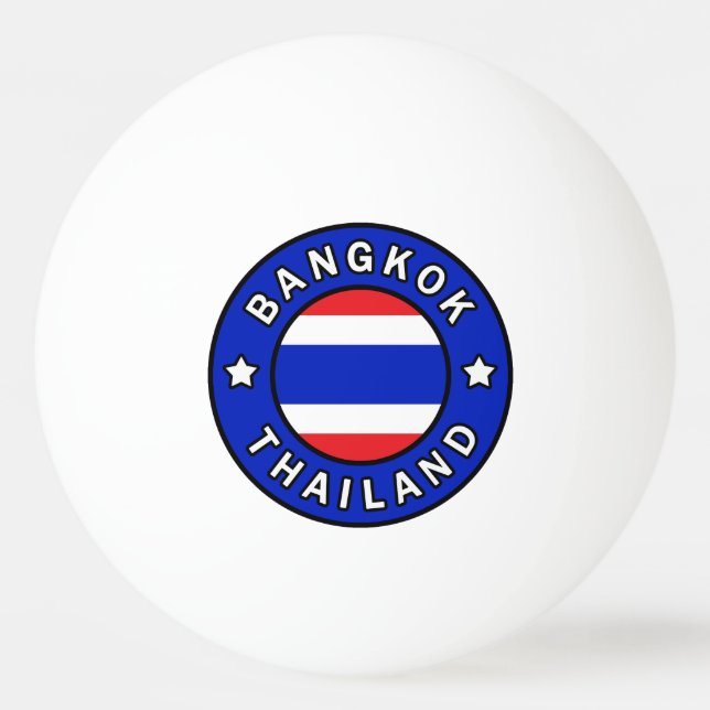 Balle De Ping Pong Thaïlande (Devant)