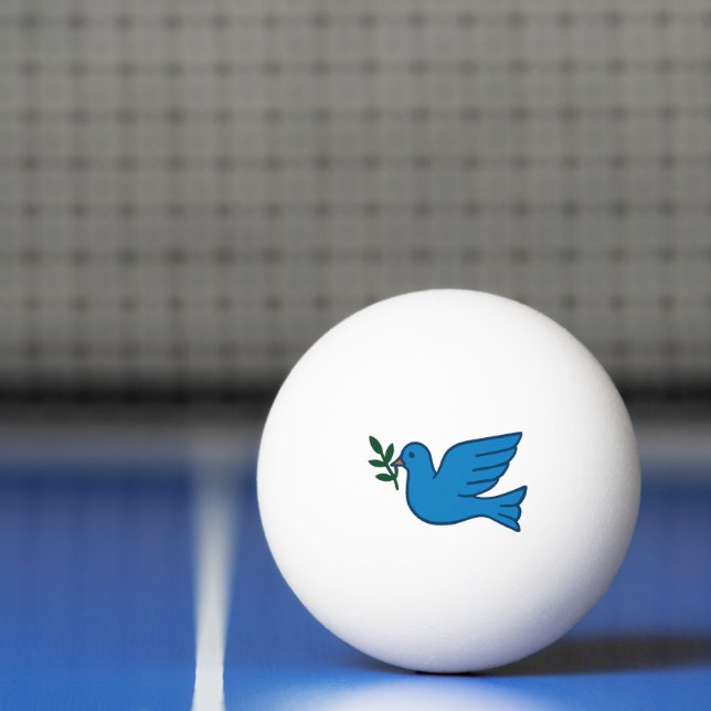 Balle De Ping Pong Thème Paix à Vendre (Filet)