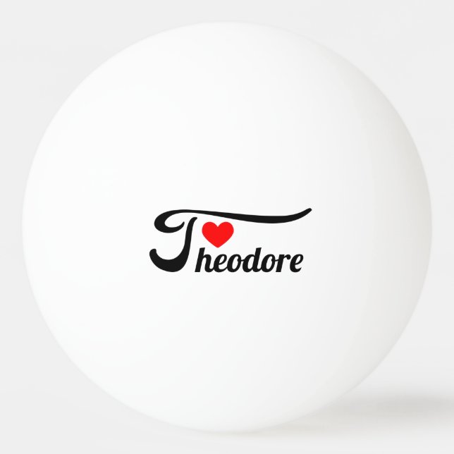 Balle De Ping Pong Théodore (Devant)