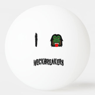 Balle De Ping Pong Timothy Krane I ♡ Neckbreakers Ping Pong Ball